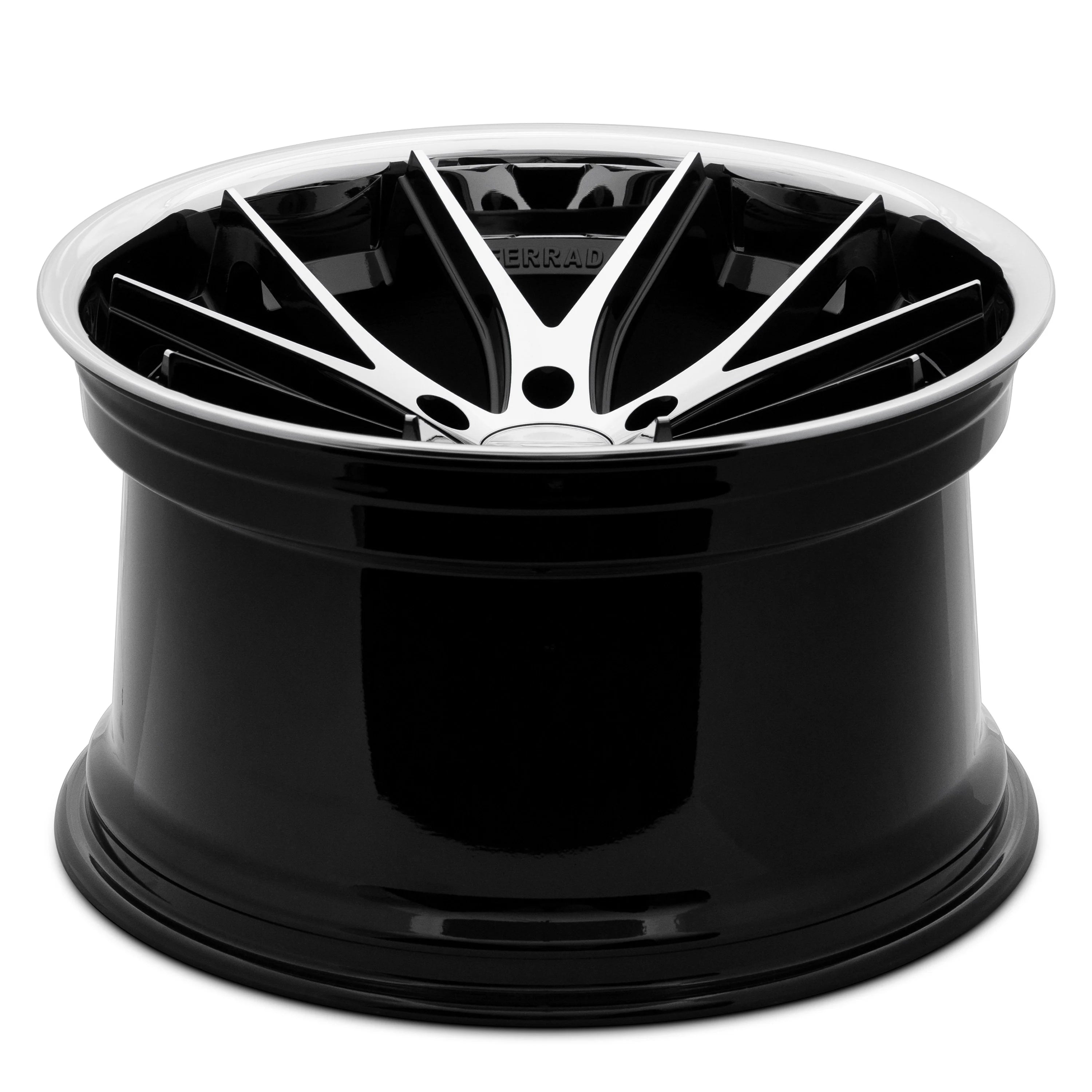 FERRADA - FR2 Black with Machined Face