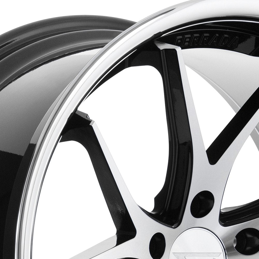 FERRADA - FR2 Black with Machined Face