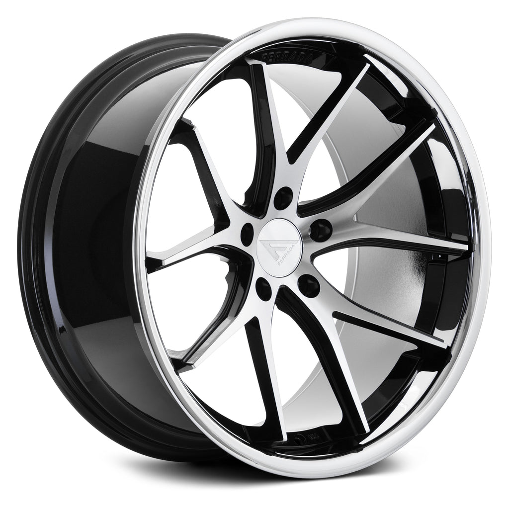 FERRADA - FR2 Black with Machined Face