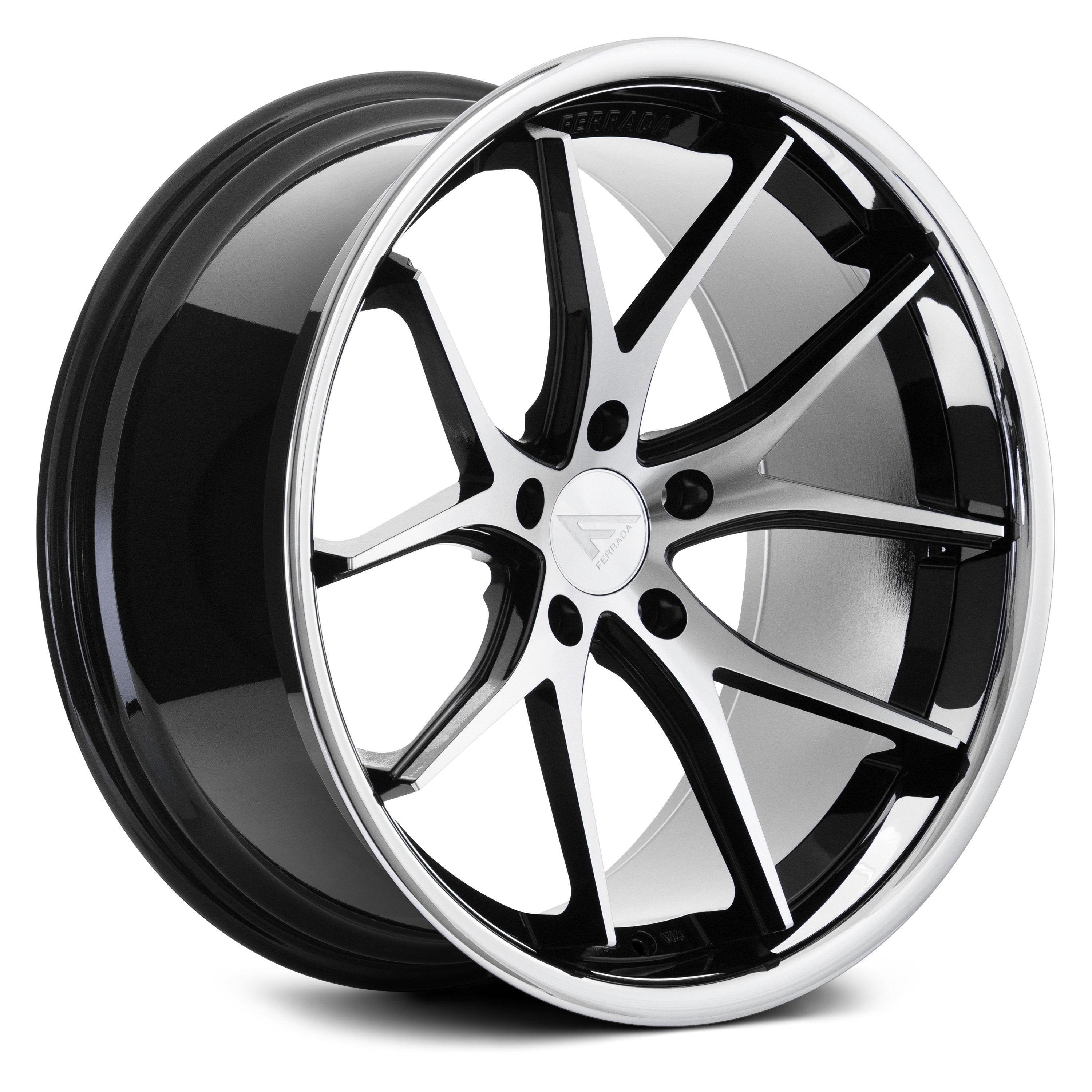 FERRADA - FR2 Black with Machined Face