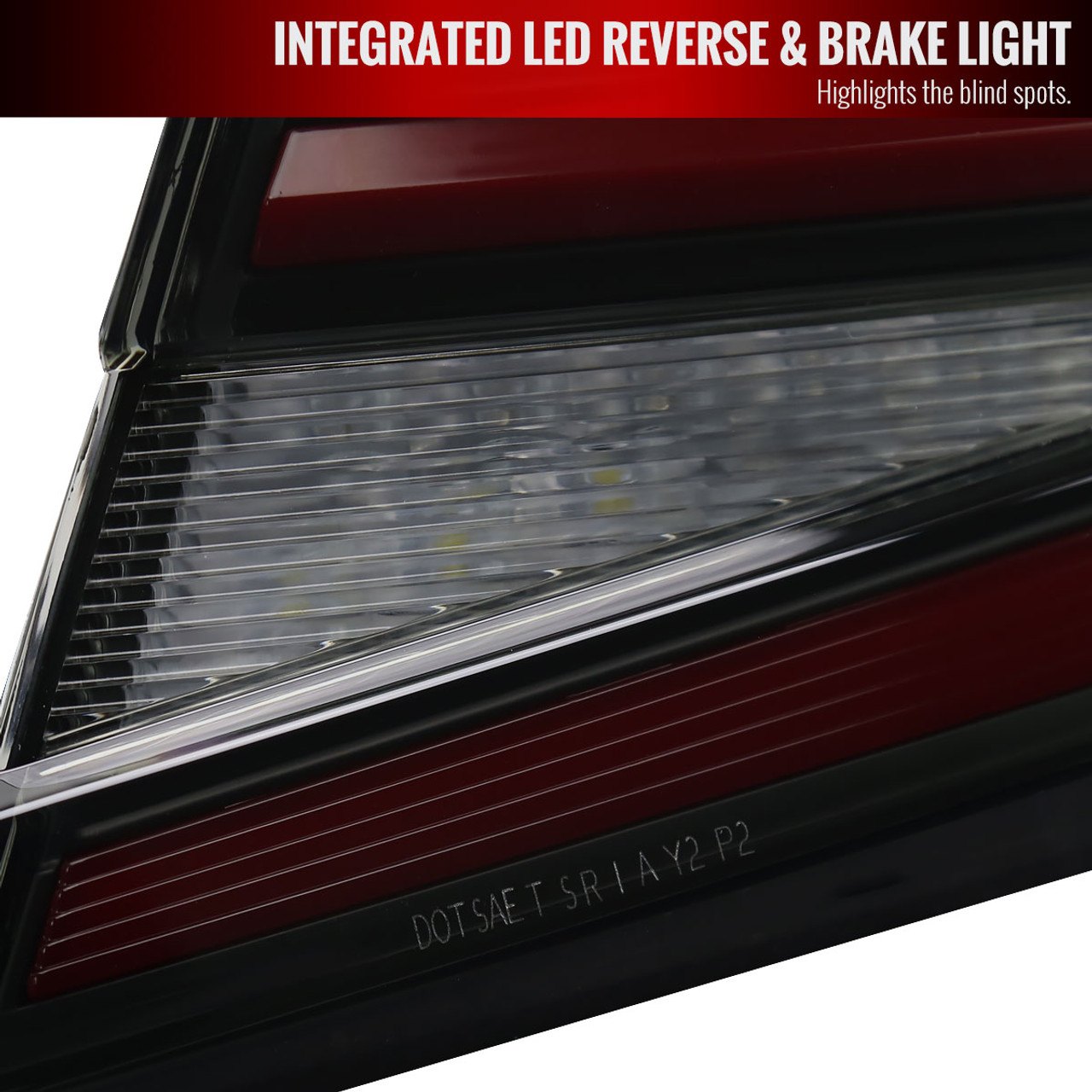 Accord Fibre Optic Leg Tail Lights 2018-2022