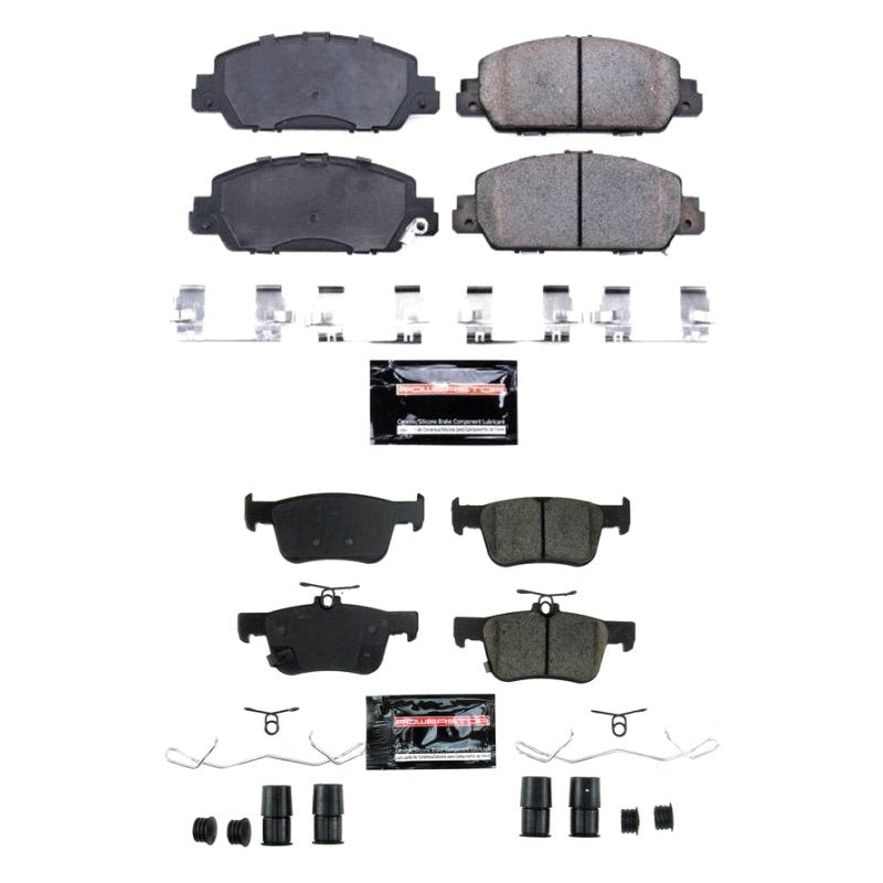 PowerStop - Z23 Evolution Sport Performance Carbon-Fiber Ceramic Disc Brake Pads